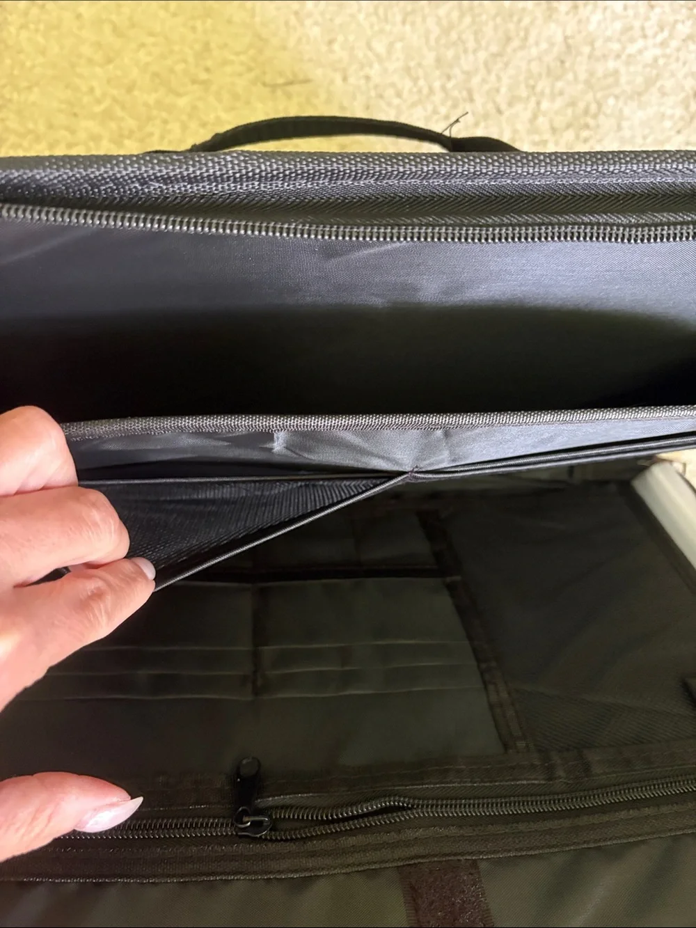 Waterproof fireproof file organizer